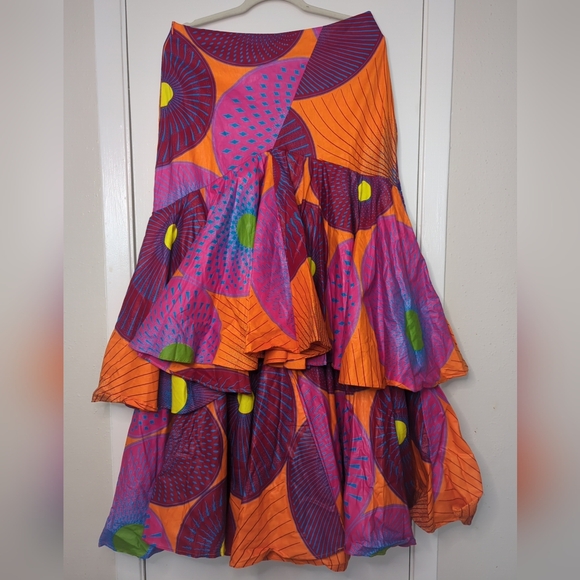 WHY Dress NWT Colorful Polyester Fabric Size M - Picture 7 of 16